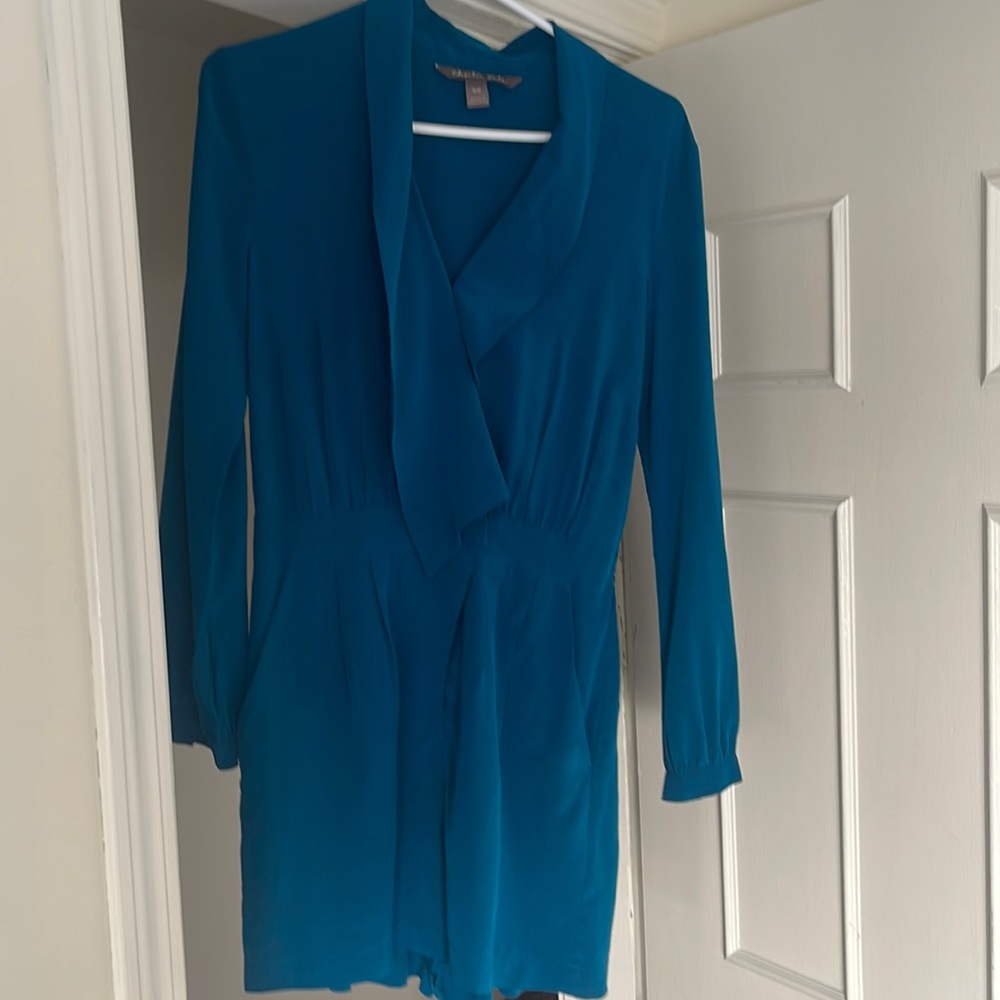 Silk romper